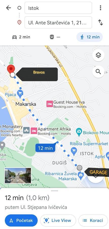 City Center Apartment Bravos มาคาร์สกา ภายนอก รูปภาพ